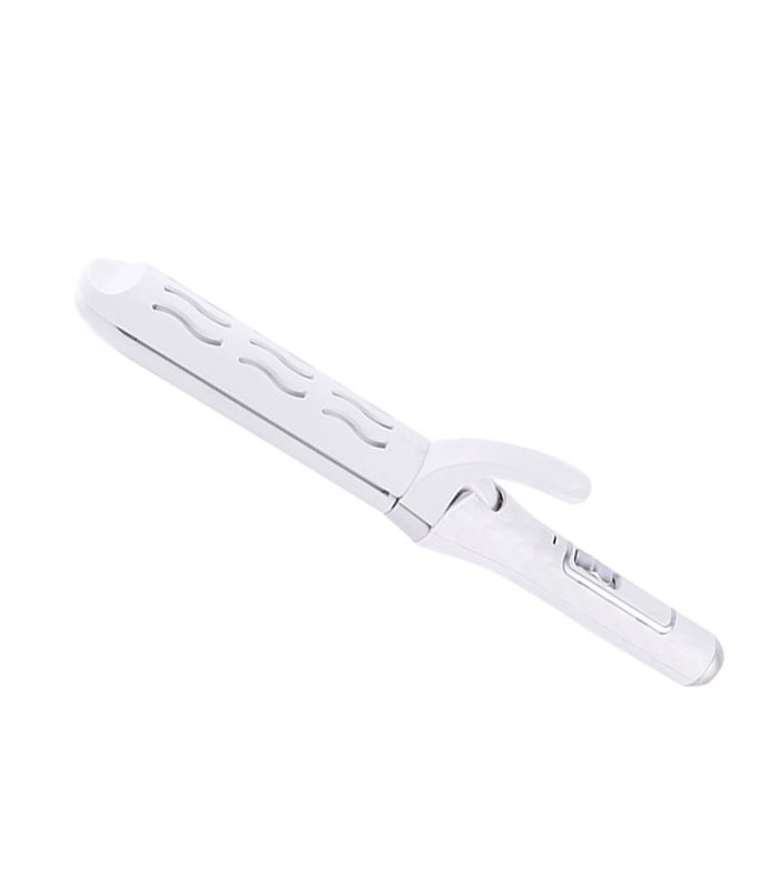 Fer à friser Marcel double tension, marque privée, meilleur lisseur et bigoudi en un avec plaque en aluminium personnalisable ZR-1007