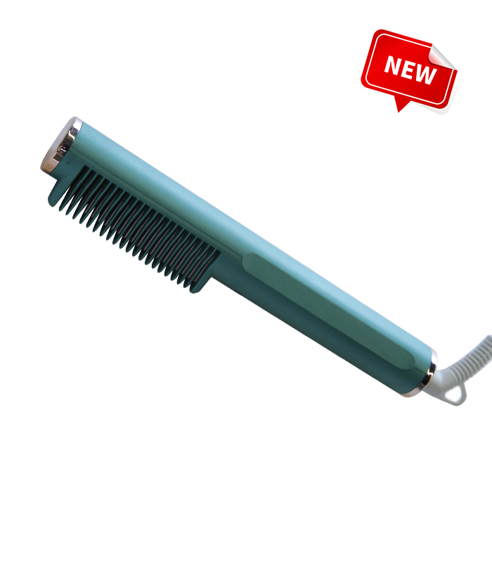 ZUOER ZR-009 peigne à lisser naturellement brosse à lisser les cheveux électrique en gros avec contrôle de température à 6 niveaux